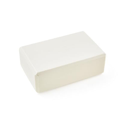 MYGA Yoga Block,Lightweight EVA Foam Yoga Brick,High Density Non-Slip Block for Yoga Poses, Pilates, Balance and Flexibility - color: Cream
