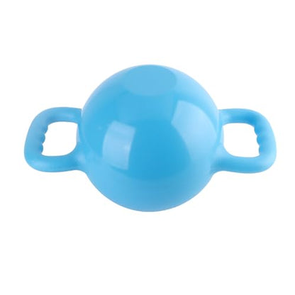 Chrees Adjustable Water Fillable Massage Kettlebell With Dual Ergonomic Handles, Multifunctional Convertible Dumbbell Kettlebell For Buttocks Lifting Full Body Home Gym Strength Training Blue