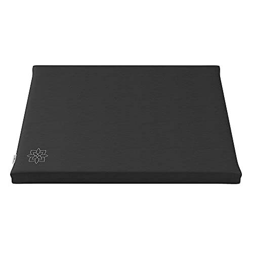Mindful & Modern Zabuton Meditation Mat - Cotton Filled Yoga and Meditation Pad - Zabuton Meditation Cushion for Kneeling and Sitting Support - Large Rectangular Sitting Floor Pillow for Bench or Zafu
