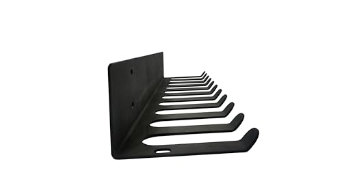 11hooks heavy duty Multi-Purpose gym storage wall Organizer rack Home Gym Storage Rack for Gym Equipment for Barbells, Lifting Belts， Jump Ropes,Resistance Bands, Gym Accessories