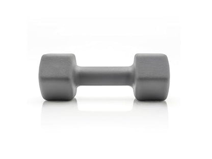 15 lb Neoprene Hex Dumbbell, Single, Non-Roll Design with Comfort Grip for Home Gym, Strength Training, HIIT Workouts for Men & Women