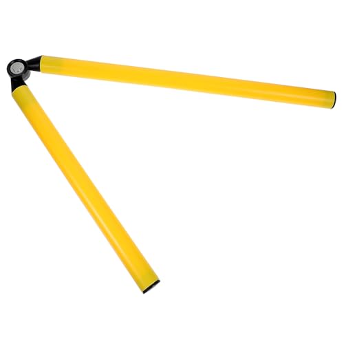 FAVOMOTO Foldable Two-Part Speed and Hurdle Training Pole in Bright Color for Football and Basketball Agility Drills
