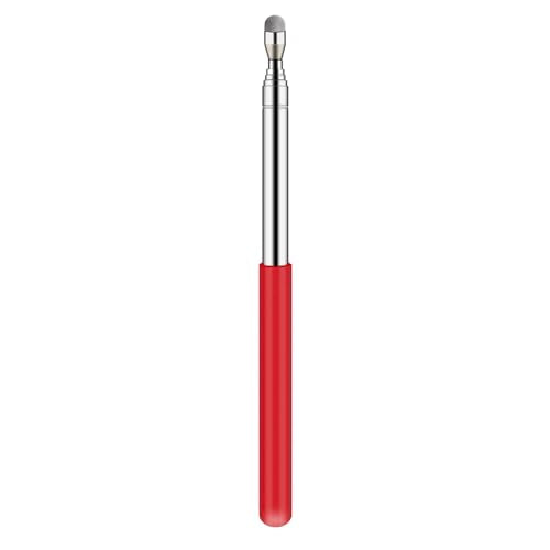 Telescoping Poiner Stick for Classroom Teacher Kids Reading, Dumero Retractable Stylus Pointer for Touchscreens, Extendable Presentation Pointers, Classroom Must Have Supplies Essentials, Red - color: Red, size: 1 Pack