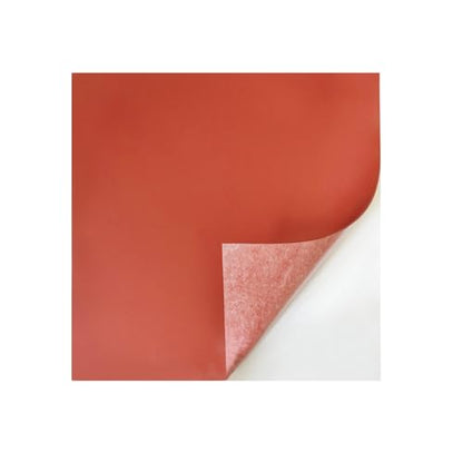 12" x 12" x1/8" Adhensive Red Silicone Rubber Sheet, 60A Silicone Mat - size: 12 x 12 x1/8“, style: Red, With Adhesive
