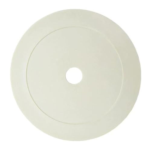 predolo 10Pcs Flat Cones Markers Non Slip with Storage Bag Plates Flat Discs for Soccer Agility Football Speed Sports, White