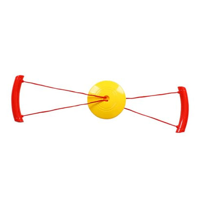 BESPORTBLE Kids Workout Equipment Tensioner with Spring Exerciser and Tension Ball Toy - Lightweight Wall Pulley for Arm Strength and Fitness Training Portable 24 Inch Exercise Tool for Boys and Girls