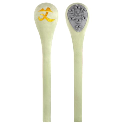 Manual Back Massager & Meridian Pat Stick, Extended Handle Body Percussion Tool for Seniors & Adults, Flexible Relaxing Hammer for Neck, Shoulder, Legs, Home & Office Use