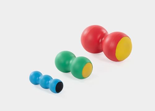 Balanced Body KnotOut, Pilates Roller for Muscle Relief, Physical Therapy Muscle Massage Roller, Post-Workout Deep-Tissue Roller, Small, Blue