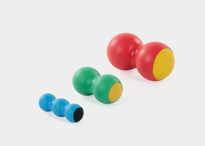Balanced Body KnotOut, Pilates Roller for Muscle Relief, Physical Therapy Muscle Massage Roller, Post-Workout Deep-Tissue Roller, Small, Blue