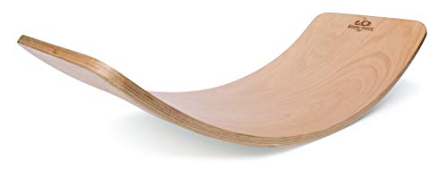 Kinderfeets, Kinderboard, Waldorf Original Wooden Balance Board for Toddlers, Kids, Teens, Adults