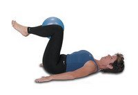 Balego® Pilates Mini Ball, Purple, 9 Inch