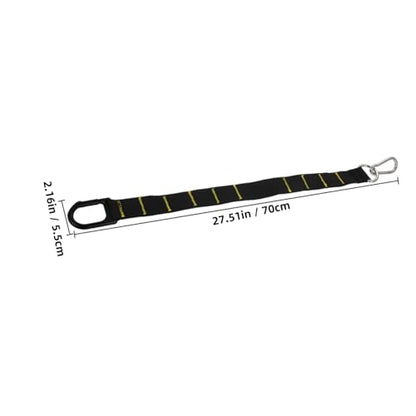 FRCOLOR Weighted Sled Pulling Straps Adjustable Speed Training Harness with Spring Buckle for Strength Workout and Sled Pull Equipment