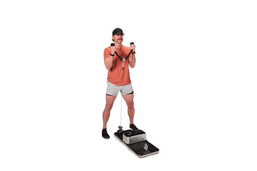 XT Trainer - Compact Home Gym, All-in-One Fitness Station, Workout Resistance System, Strength Training Equipment, & Cable Weight Machine