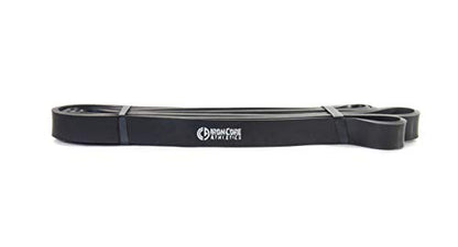 Pull Up Assistance Bands - Commercial Gym Quality 41" Loop Exercise Pull-Up Bands - 4 Different Resistance Levels to Choose from - color: Single #3 Black - 25-65 lb