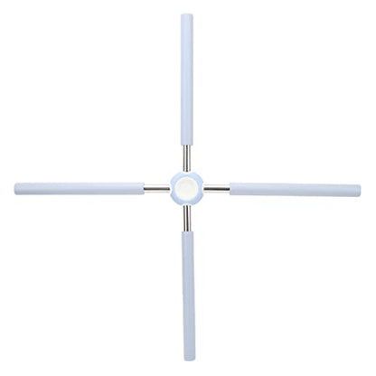 TUORE Back Training Sticks, Detachable Posture Corrector Sticks Improve Posture for Children for Straightening (Blue)