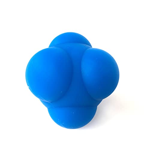 6-Sided Reflex Training Ball Agility and Reaction Speed Ball for Fitness Workout