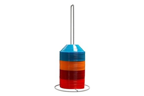 Kwik Goal Disc Cone Carrier,White
