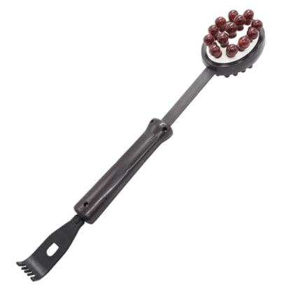 Body Massage Hammer,Telescoping Meridians Back Knock Massager,Detachable Heads Back Scratcher,Portable Gua Sha Massage Relaxing Tool