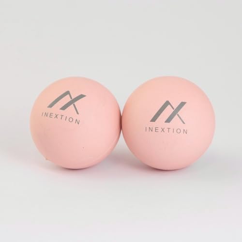 Therapy Massage Balls (2-Pack), High-Density Fascia Balls for Targeted Muscle Relaxation & Daily Recovery - Soothing Pink + Soothing Pink (50D+50D) - color: Soothing Pink + Soothing Pink (50d+50d)