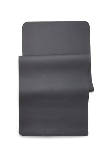 Lolë Womens IGLOW Yoga Mat | 4mm Thick | Non-Slip Workout Mat | Ideal for Yoga & Pilates | Enhanced Grip - color: Black N415