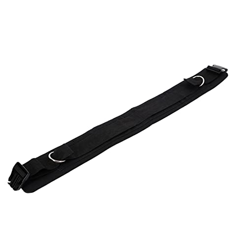 Colaxi Waist Belt Resistance Band, Trainer Rope, Body Stretching Waist Strap with Rings, Gym Workout Strap Agility Training Exercise Equipment