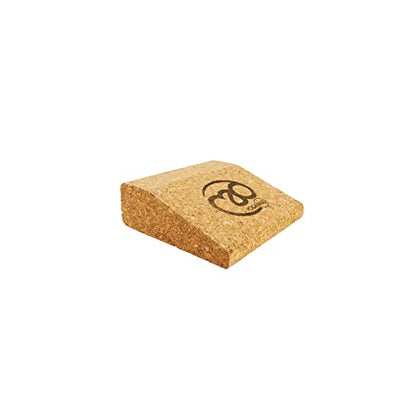 Yoga-Mad Mini Pair of Cork Wedges, Pack of 2 Pocket Size Wedge Blocks, Eco Friendly Natural Material for Beginners and Professionals in Yoga