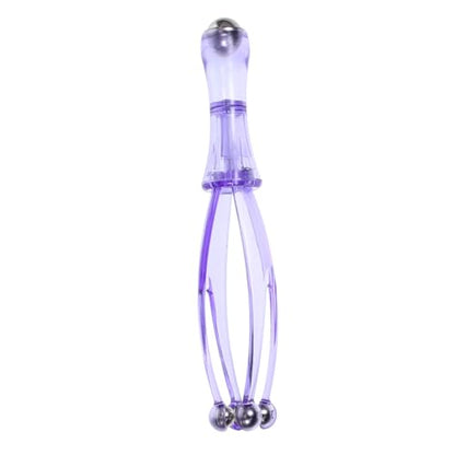 FOMIYES Hand Massager Roller Manual Finger Massager Handheld Fingers Roller Finger Roller Massage Tool, 17.00X3.00X2.00CM, Purple