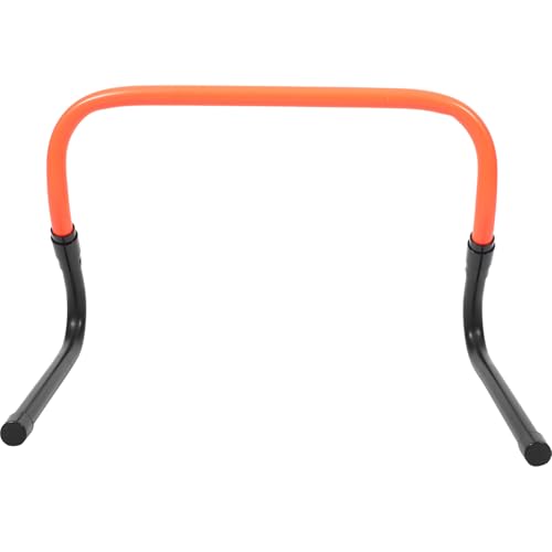 Wakauto Adjustable PVC Soccer Speed Hurdle for Agility Training, Wear-Resistant Football Training Equipment, Foldable Youth Track Hurdles for Speed and Quickness Drills