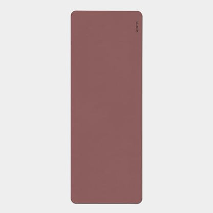 WeGym Yoga Mat, 4mm Cushioned Exercise Mat for Yoga, Pilates, Home Workouts - Anti Slip Polyurethane Suede Yoga Mat with Carrying Strap - color: Rose Pink, style: Polyurethane