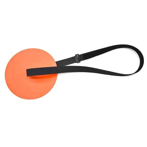 8pcs Adjustable Tape Soccer Training Discs Flat Spot Markers Professional Goal Target Material Colorful