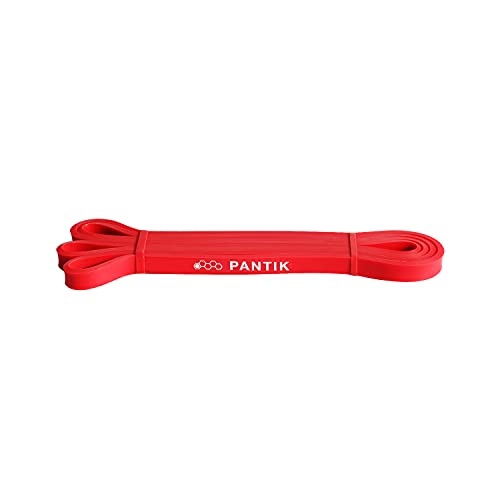 Resistance Bands for Women and Men Pull up Bands Exercise Loop Band for Body Stretching Powerlifting Yoga Pilates Resistance Training - color: red