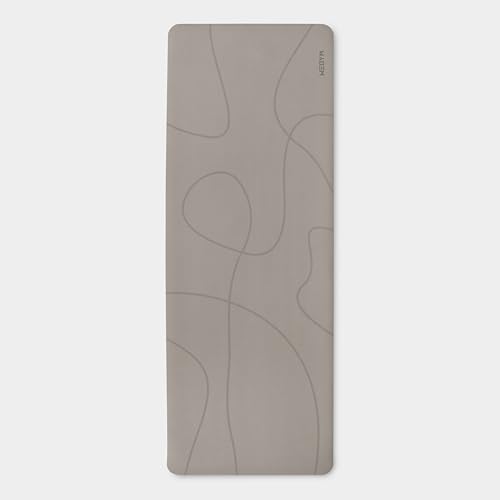 WeGym Yoga Mat, 4mm Cushioned Exercise Mat for Yoga, Pilates, Home Workouts - Anti Slip Polyurethane Suede Yoga Mat with Carrying Strap