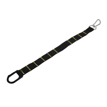 VOSAREA Weighted Sled Pulling Straps Strength Training Harness Adjustable Long Hanging Belt with Spring Buckle for Sled and Resistance Workouts