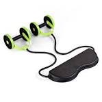 Jungle Sport™ Ab Roller Pro Carver; Core Muscle Exercise Trainer (with training guide)