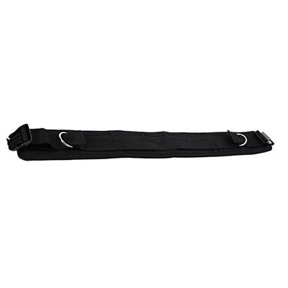 Colaxi Waist Belt Resistance Band, Trainer Rope, Body Stretching Waist Strap with Rings, Gym Workout Strap Agility Training Exercise Equipment