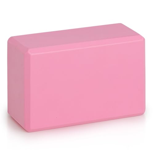 MADOG Yoga Block, 9"x6"x4" High Density Premium EVA Foam Yoga Equipment for Stretching Flexibility Balance Fitness Pilates