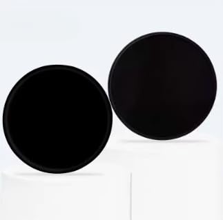 Core Exercise Sliders for Fitness, Dual-Sided Gliding Discs for Abs, Pilates, Yoga Training, 2-Pack - color: 2pcs Black