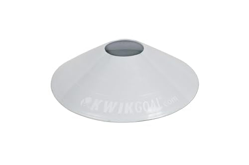 Kwik Goal Small Disc Cone, Pack of 25 - color: White