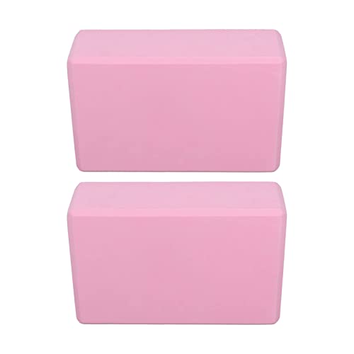 2PCS Yoga Block for Yoga Pilates Meditation Nonslip Appearance Provides Stability Nonslip EVA Yoga Blocks