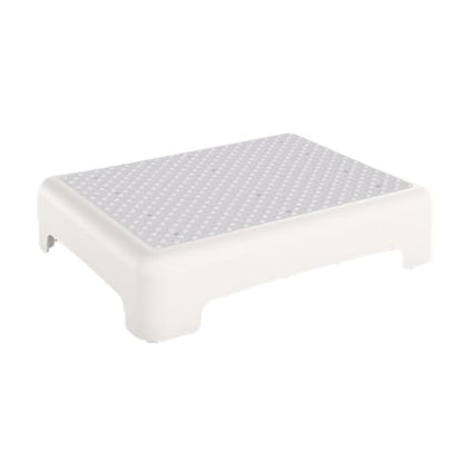 HBTower Mobility Step Stool for Adults & Seniors,Non-Slip Platform - color: White
