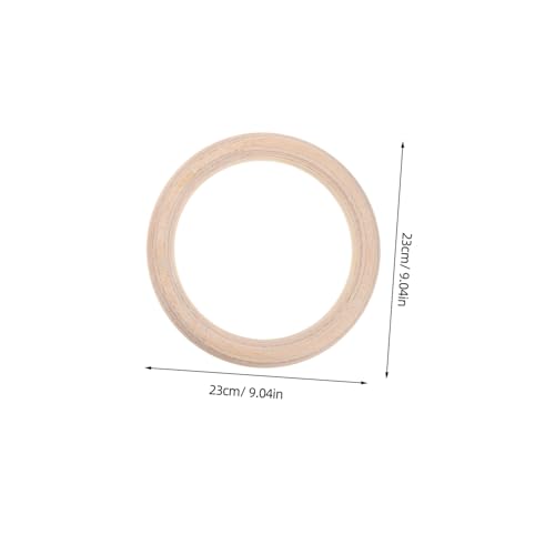 Toddmomy Gymnastic Rings with Adjustable Straps Non Slip Suspension Workout Rings for Full Body Training Durable Reliable Fitness for Home Gym Exercise