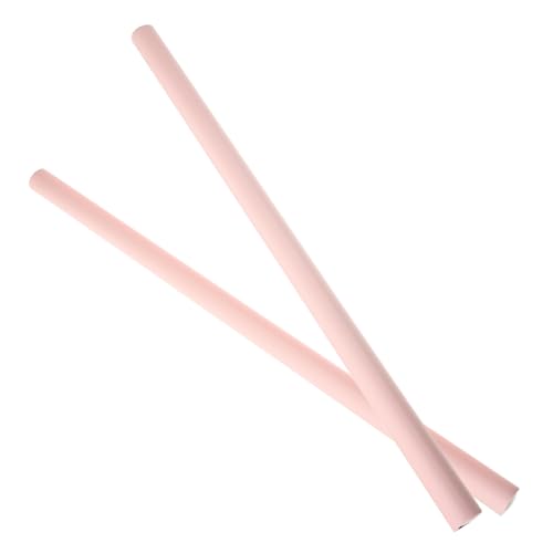 KOMBIUDA Yoga Sticks 2-Pack 23.62In Hunchback Correction Rods Lightweight Back Stretching Tools with Slip-Resistant Surface for Pilates Yoga and Daily Exercise