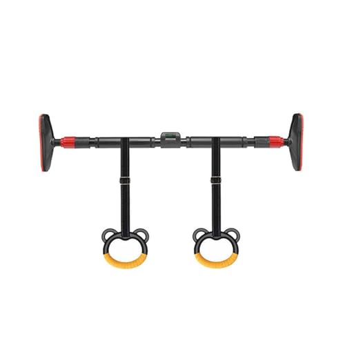 Colaxi Gymnastics Rings Gym Rings Home Pull Rings Adjustable Straps Buckles Portable 400kg Load Bearing Training Rings Pull up Rings