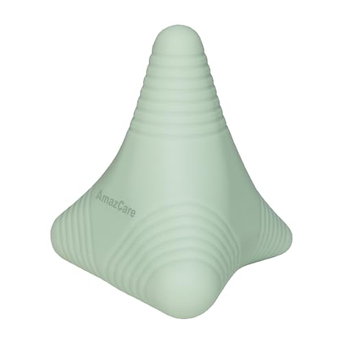 Trigger Point Massage Ball, Manual Massager Tool for Muscle Knot Deep Tissue Relief Myofascial Release Physical Therapy Hip Flexor Iliacus Psoas Hand Foot Back. 2.8×2.9” (Green) - color: Green