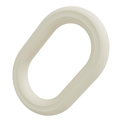 BetterMe Sculpt Weight Loop – Ergonomic Hand Weights for Pilates, Barre & Home Workouts – Weighted Ring for Strength Training & Toning - color: Ivory, size: 8 lb
