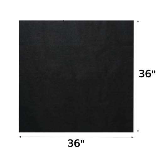 2 Pack Under Refrigerators Mat, Waterproof Floor Mat for Fridge, Multifunctional Home Appliance Mat for Washing Machine, Non-Slip Backing, 36 x 36 Inches