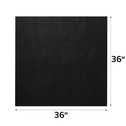 2 Pack Under Refrigerators Mat, Waterproof Floor Mat for Fridge, Multifunctional Home Appliance Mat for Washing Machine, Non-Slip Backing, 36 x 36 Inches