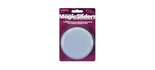 Magic Slider Silicone Floor Gliders – Heavy Duty Reusable Furniture Sliders for Carpet & Hard Floors – Blue, Non-Slip Pads for Easy Movement & Surface Protection|Colour-Blue