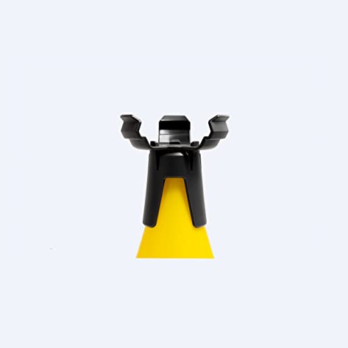 BlazePod Reaction Training Kit Smart Pods for Speed, Agility & Cognitive Drills - Pro-Level Training for Athletes, Trainers, Therapists & Coaches - App Access Included (Cone Adaptor Kit)