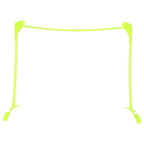TEHAUX Adjustable Height Soccer Training Hurdle Agility Speed Hurdles Foldable Plastic Football Training Equipment for Athletic Agility Drills